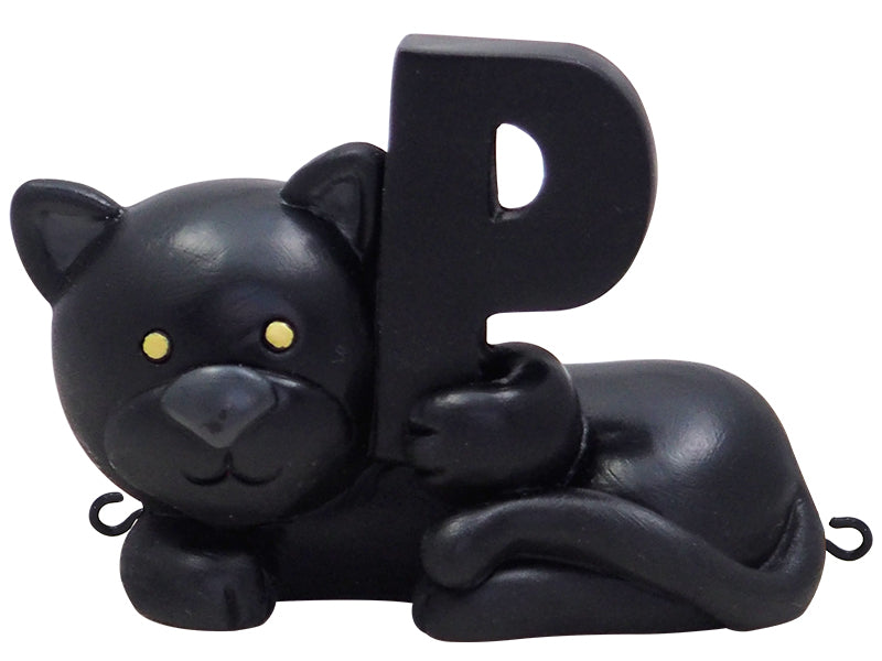 Produktbillede af Kids by Friis P bogstav med panter til navnetog i premium kvalitet