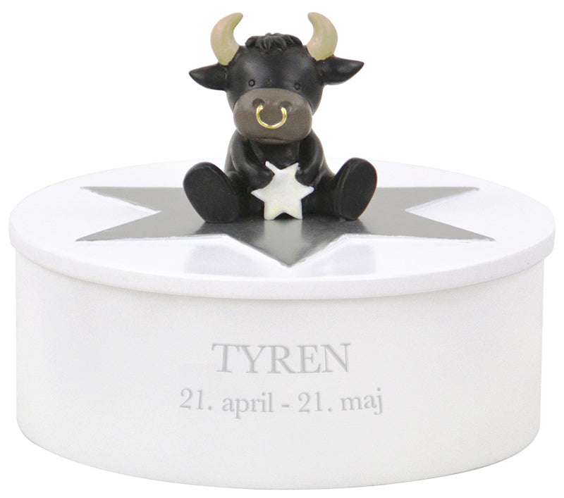 Produktbillede af Kids by Friis Smykkeskrin Tyren i premium kvalitet