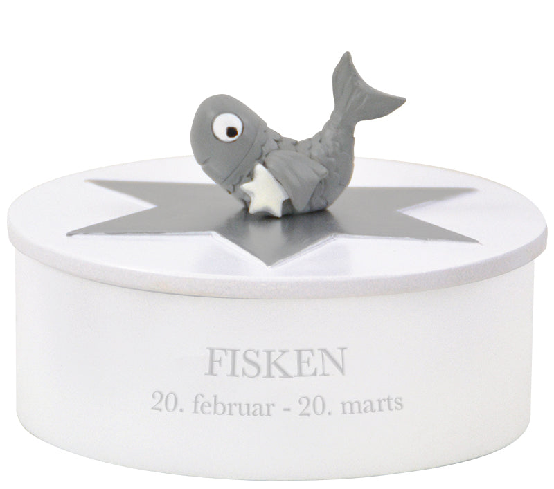 Produktbillede af Kids by Friis Smykkeskrin Fisken i premium kvalitet