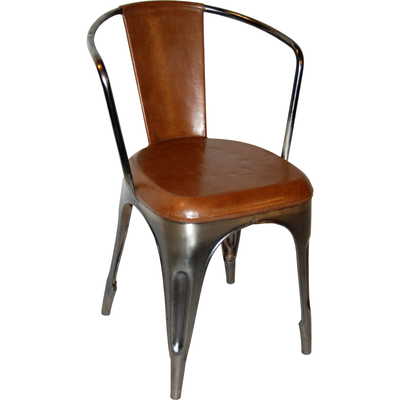 Trademark Living Cafestol m. armlæn-læder-Shiny ❤ Stort online udvalg i Trademark Living ❤ Billig fragt og hurtig levering 2 - 5 hverdage ❤ Varenummer: BYH-647210 / Ean: 5740002207353 på lager - Udsalg på Spisebordsstole - Over 434 design mærker på udsalg