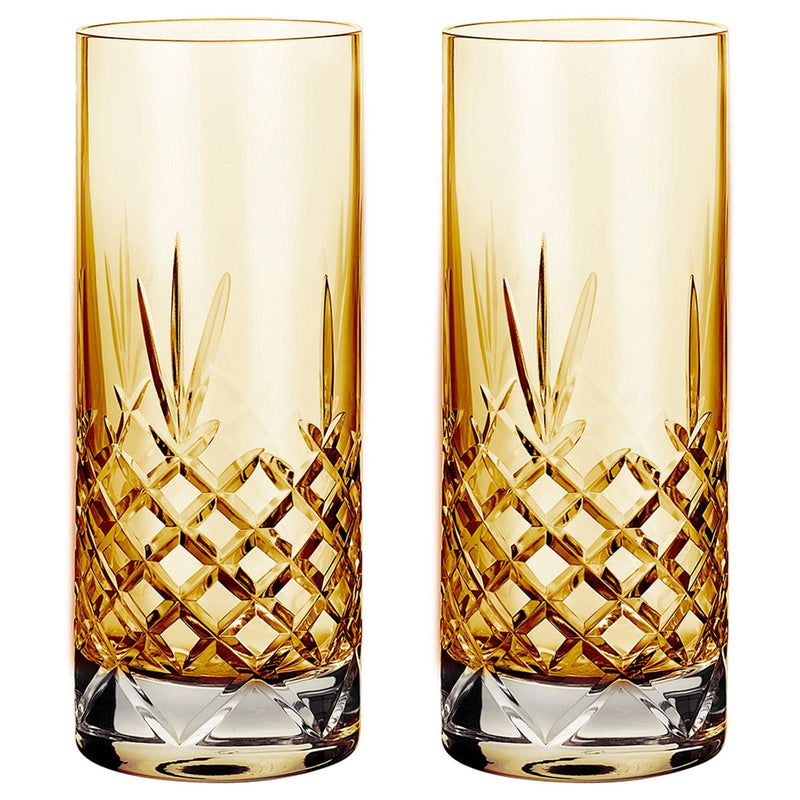 Frederik Bagger Crispy Highball Glas Citrine 2 stk.