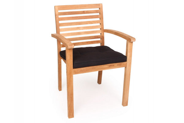 Produktbillede af Fritab Eksklusiv Sædehynde 45x50 Sort på tilbud i høj kvalitet