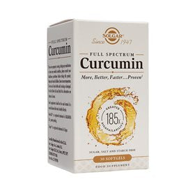 Produktbillede af Solgar Full Spectrum Curcumin 30 kap. på tilbud i brug