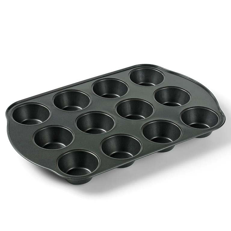 Produktbillede af Funktion 12 huller Muffinform Grå i premium kvalitet