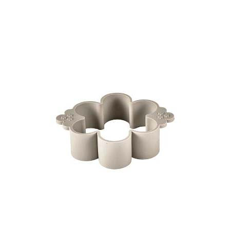 Produktbillede af Funktion Blomst Blinisform Silikone 11 x 9,5 cm Grå i premium kvalitet