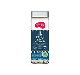 Produktbillede af Futura Kalk + K & D vitamin 300 tab. på tilbud