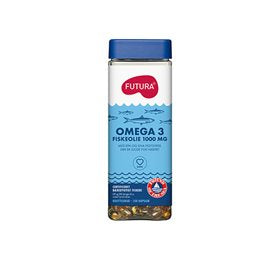 Produktbillede af Futura Omega-3 Fiskeolie 1000mg 150 kap. på tilbud