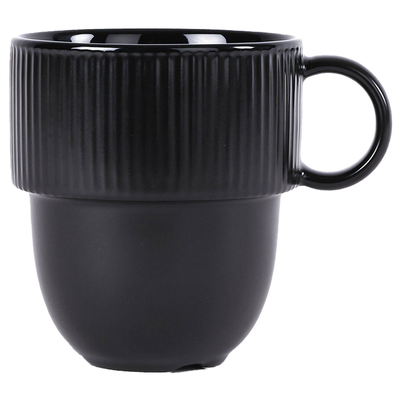 Sagaform Sagaform Inka-krus 27 cl, sort – frontbillede (Krus)