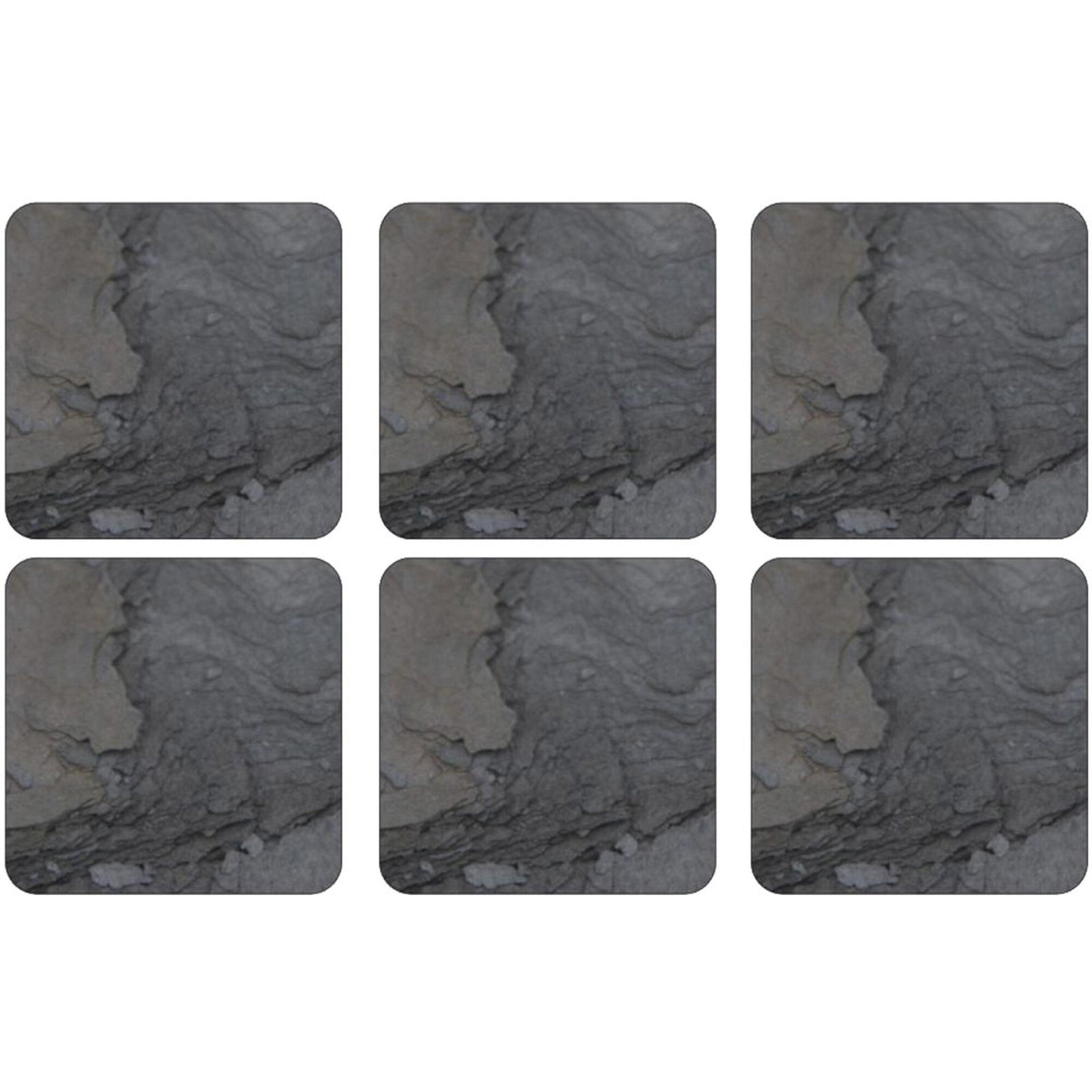 Pimpernel Pimpernel Glasunderlag Midnight Slate – produktbillede (Glasunderlag)