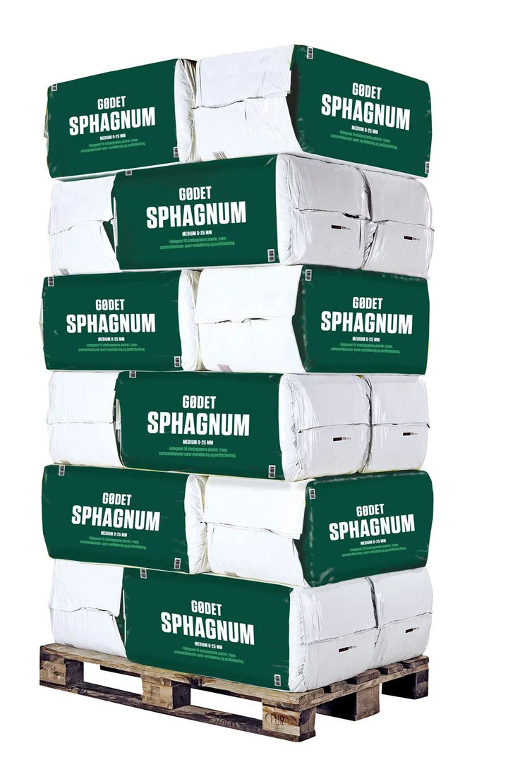 Gødet Spagnum 18 poser á 300 liter