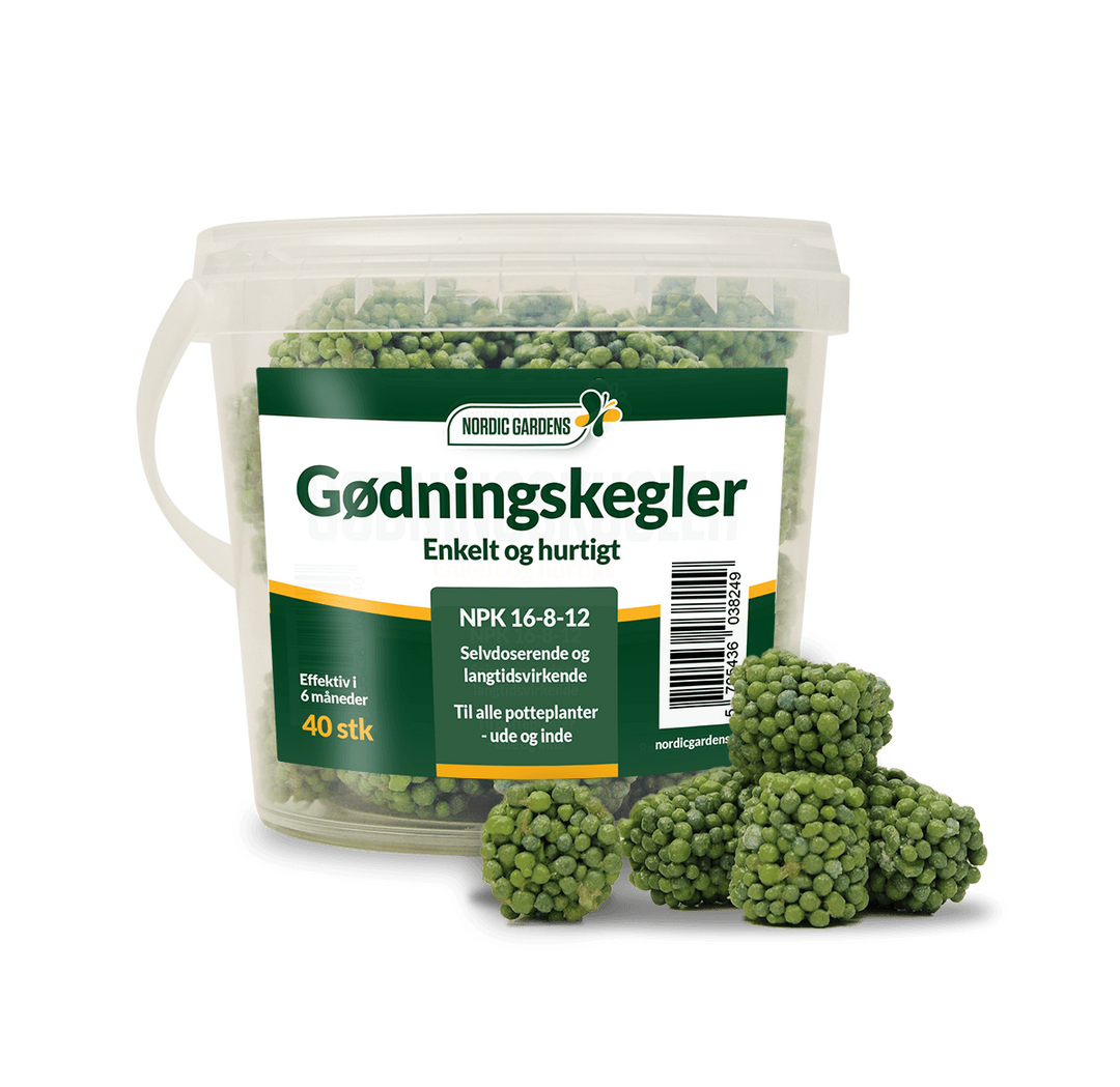 Produktbillede af Osmocote gødningskegler 40 stk. på tilbud i høj kvalitet