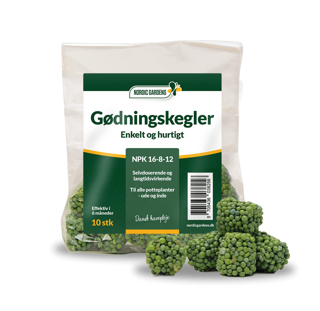 Produktbillede af Osmocote gødningskegler 10 stk. på tilbud i høj kvalitet