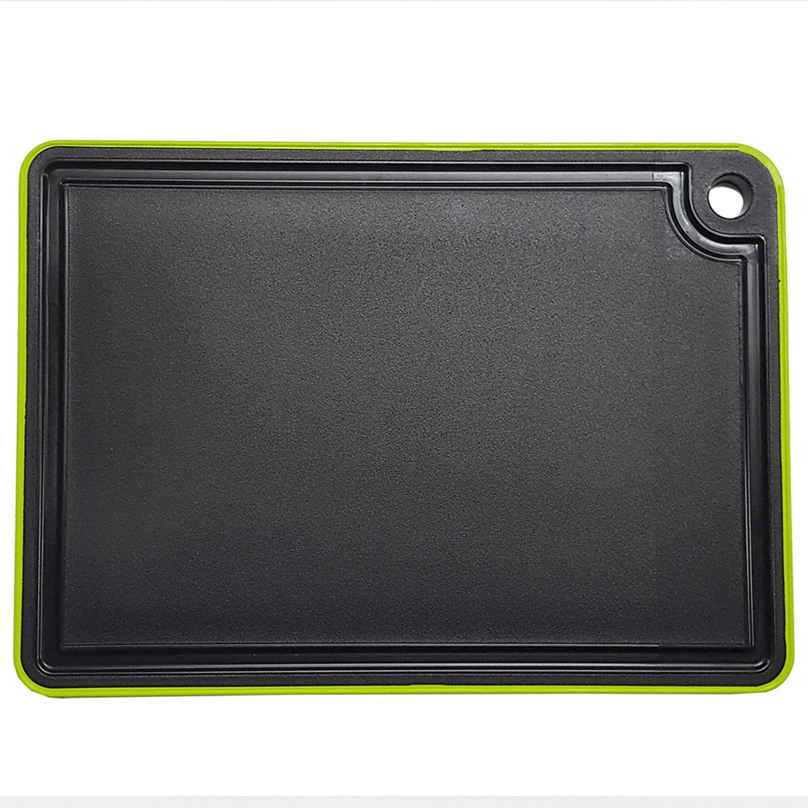 Daloplast Daloplast Skærebræt, sort/lime, 35 x 25 cm ❤ frontbillede (Skærebræt)