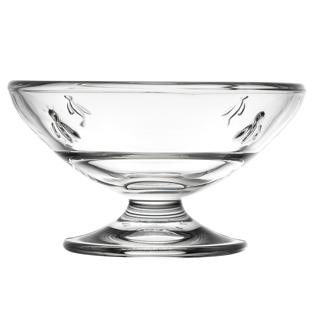 La roch ¨re La roch ¨re Abeille skål med fod 20 cl 6-pak – close-up (Glasskål)