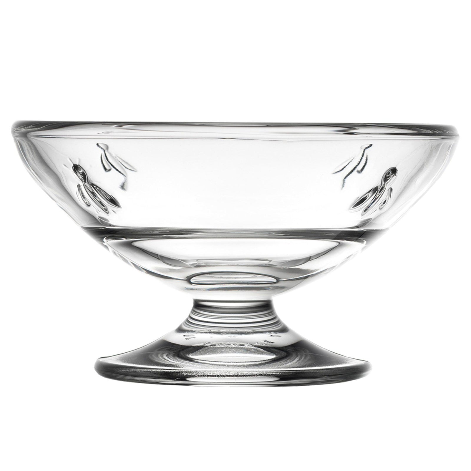 La roch ¨re La roch ¨re Abeille skål med fod 20 cl 6-pak – close-up (Glasskål)