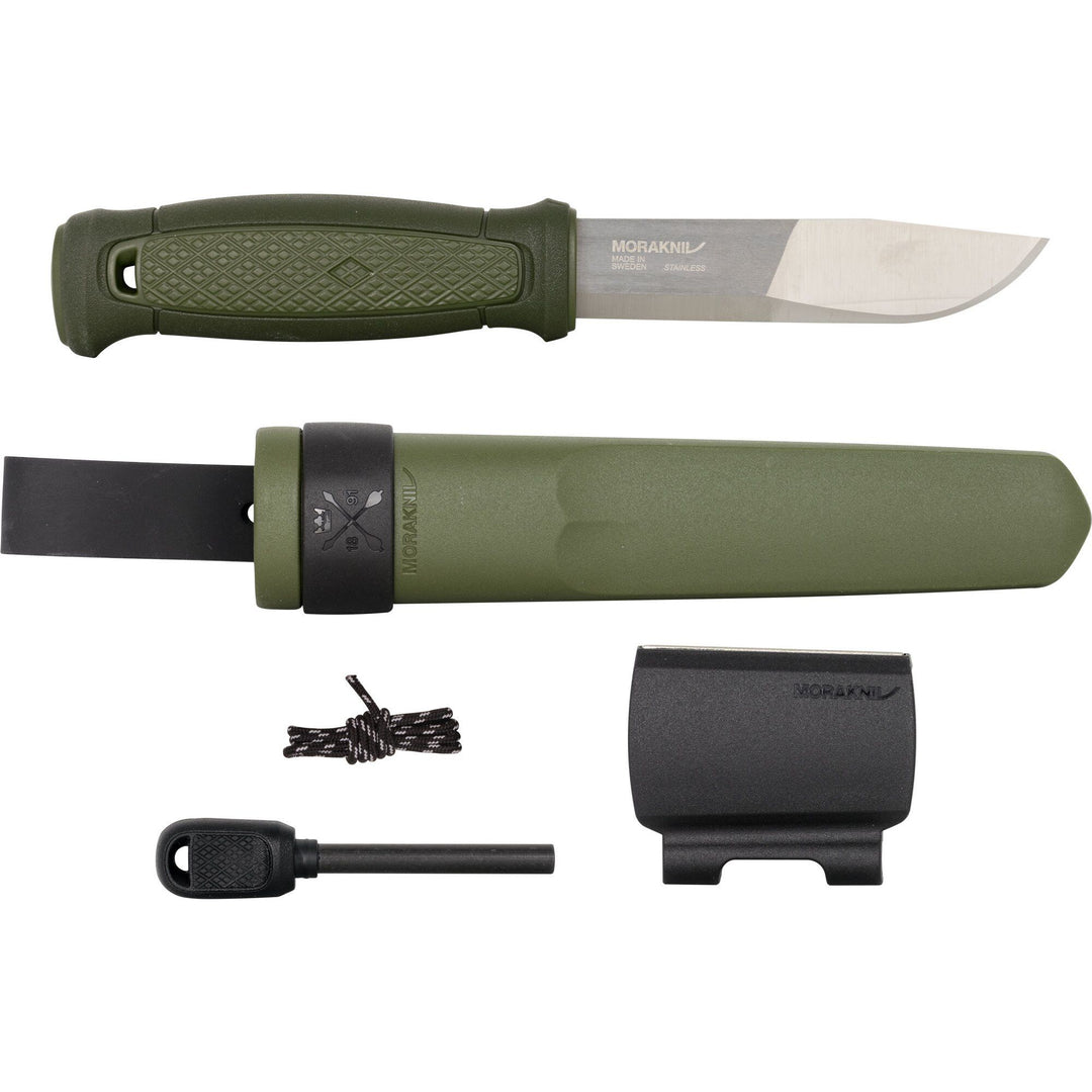 Morakniv Morakniv Kansbol med Survival Kit (S), grøn ❤ detaljebillede i kategorien Friluftskniv
