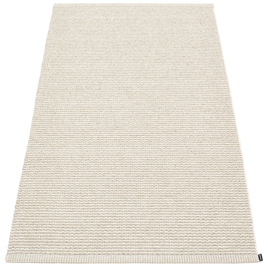 Pappelina Pappelina Gulvtæppe Mono, 85 x 160 cm., linen/vanilla ❤ frontbillede (Tæpper)