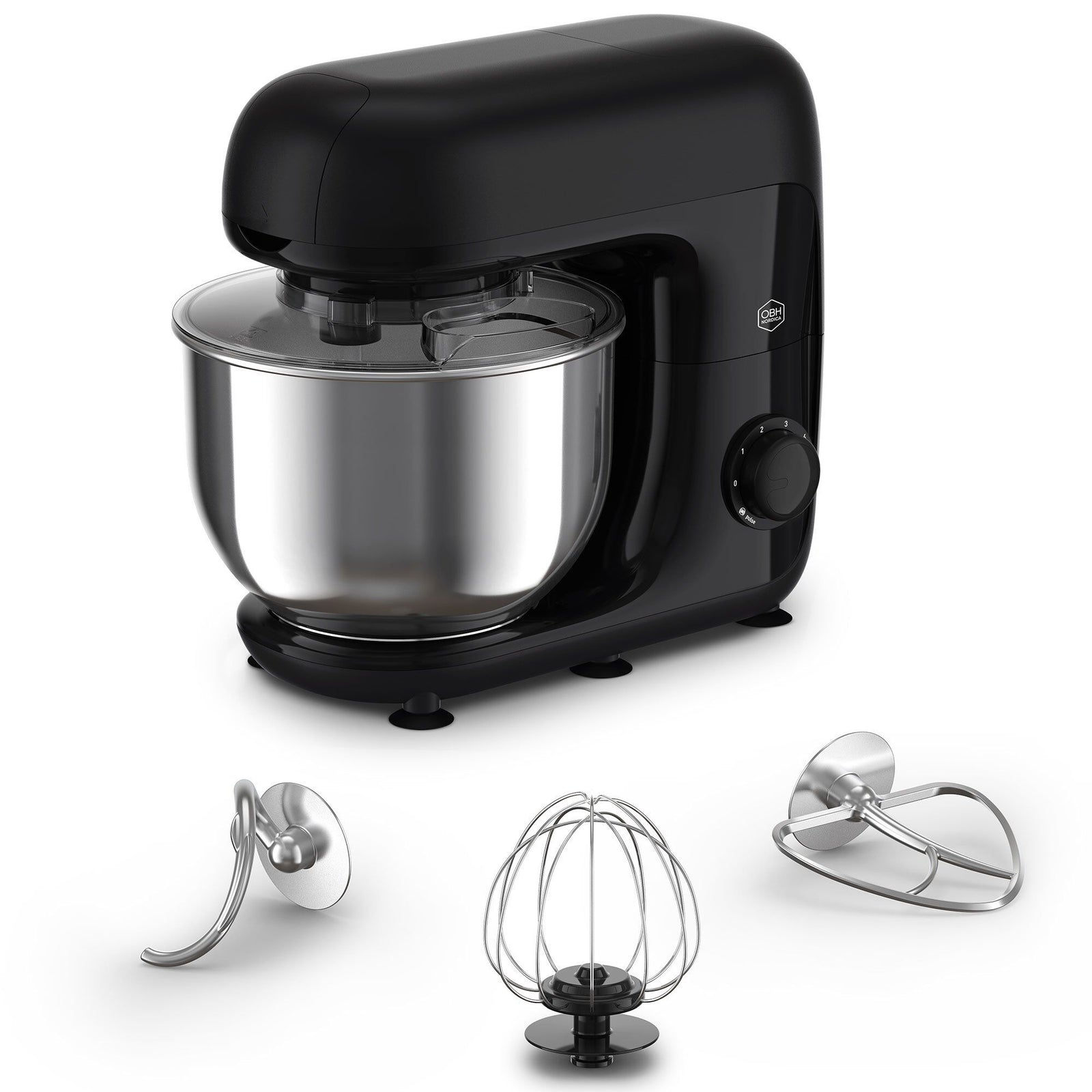 Obh nordica Obh nordica Bake Essential køkkenmaskine 4,8 liter – detaljebillede (Røremaskiner)