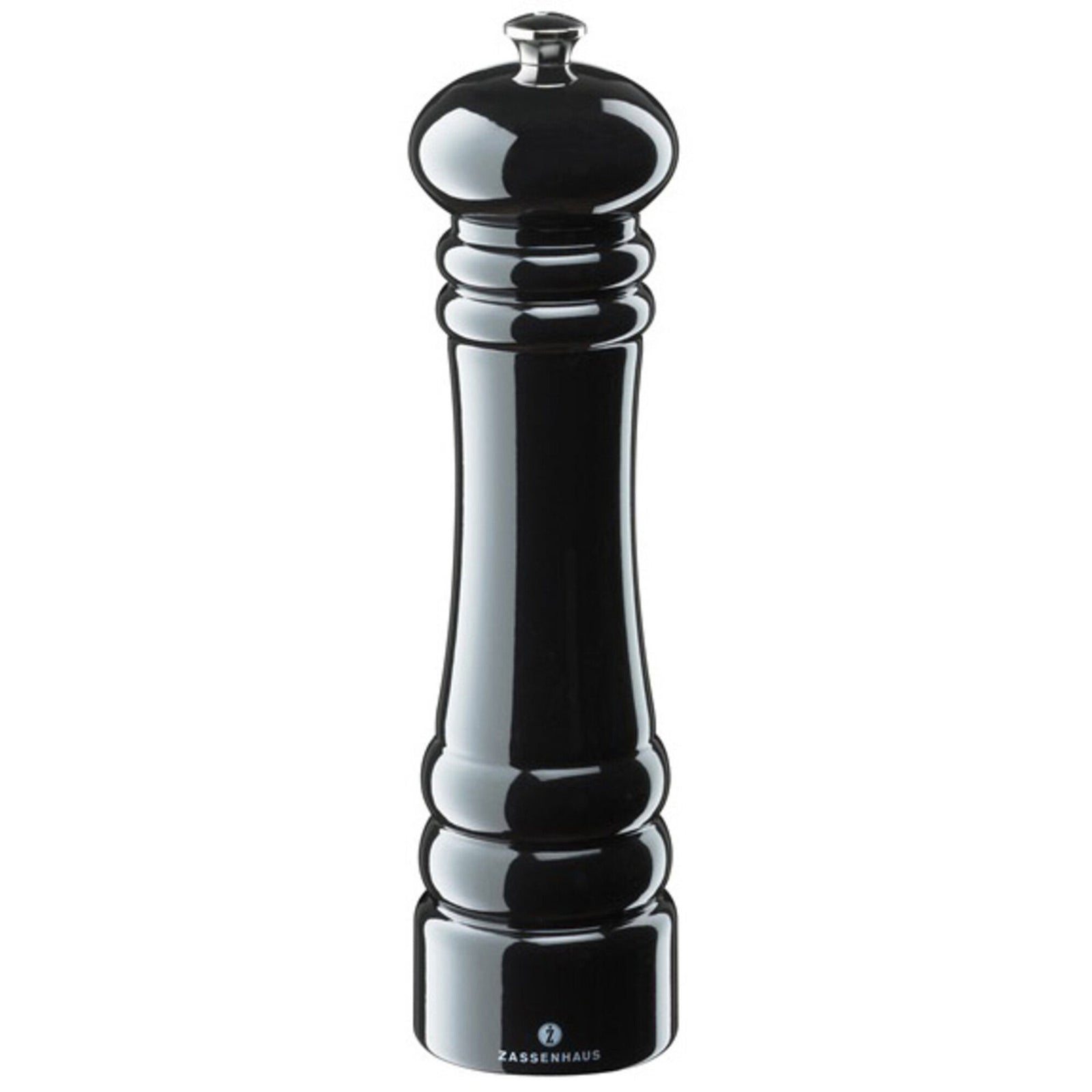Zassenhaus Zassenhaus Berlin Saltkværn 24 cm. Sort Blank – vinkelbillede (Saltkværn)