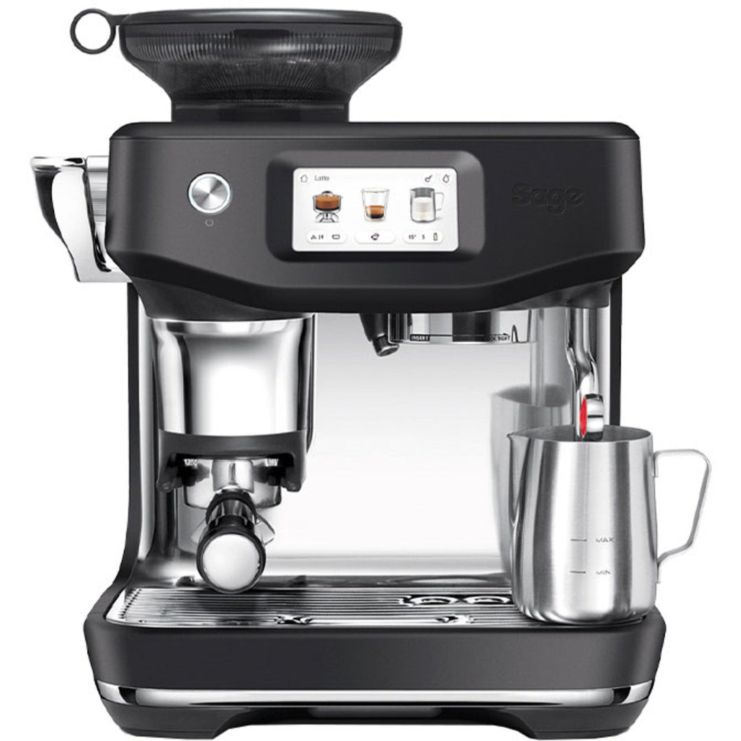 Sage Sage Barista Touch  Impress SES881 espressomaskine, black truffle ❤ detaljebillede (Espressomaskiner)