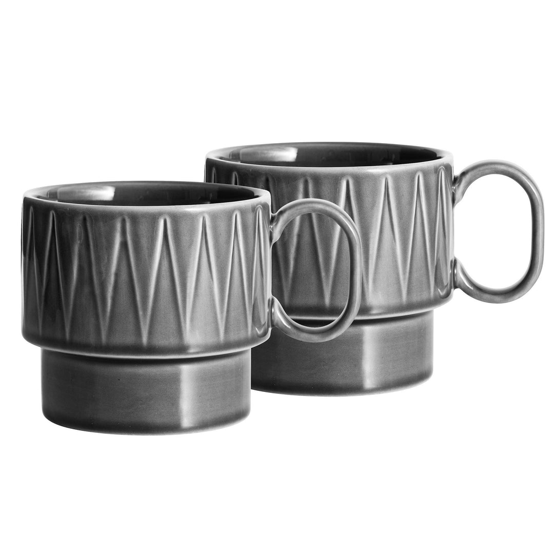 Sagaform Sagaform Coffee & More tekrus 2 stk., grå – produktvisning (Tekopper)