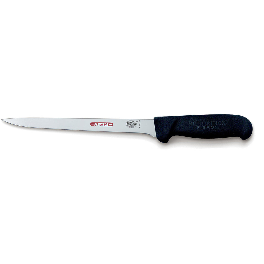 Victorinox Victorinox Fleksibel filetkniv med fibrox-skæfte, 20 cm. ❤ frontbillede (Filétknive)