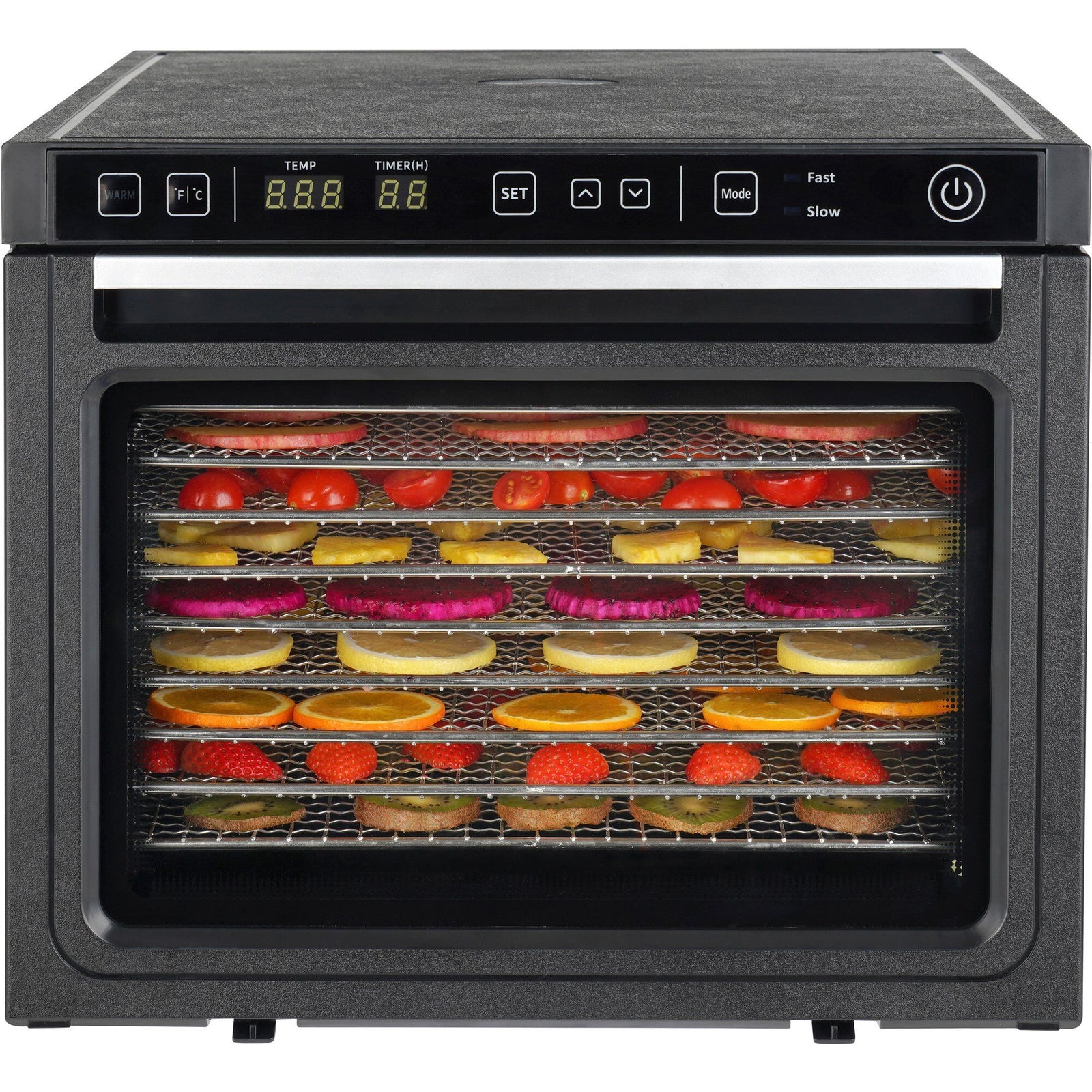 Nod Nod Dehydrator Pro 12 bakker – close-up (Tørreovne)