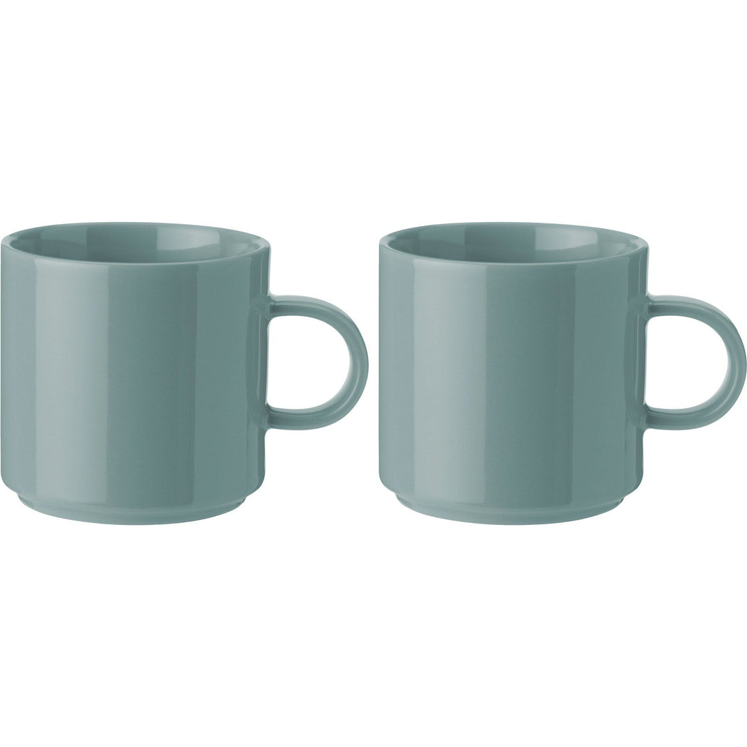 Stelton Stelton Krus, dusty green, 0,2 liter, 2 stk. – detaljebillede (Krus)