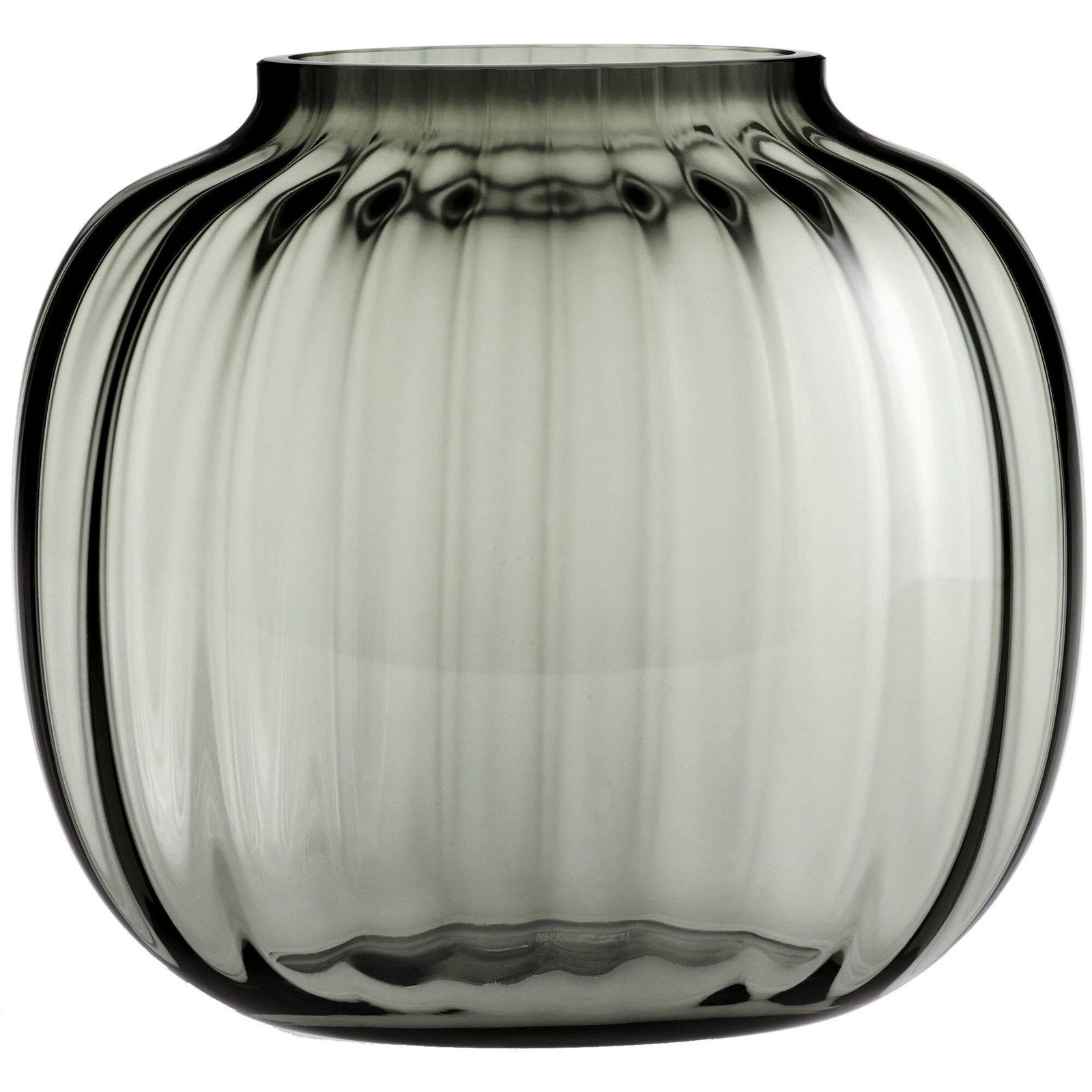 Holmegaard Holmegaard Primula Oval Vase 17,5 cm Smoke ❤ detaljebillede (Vase)