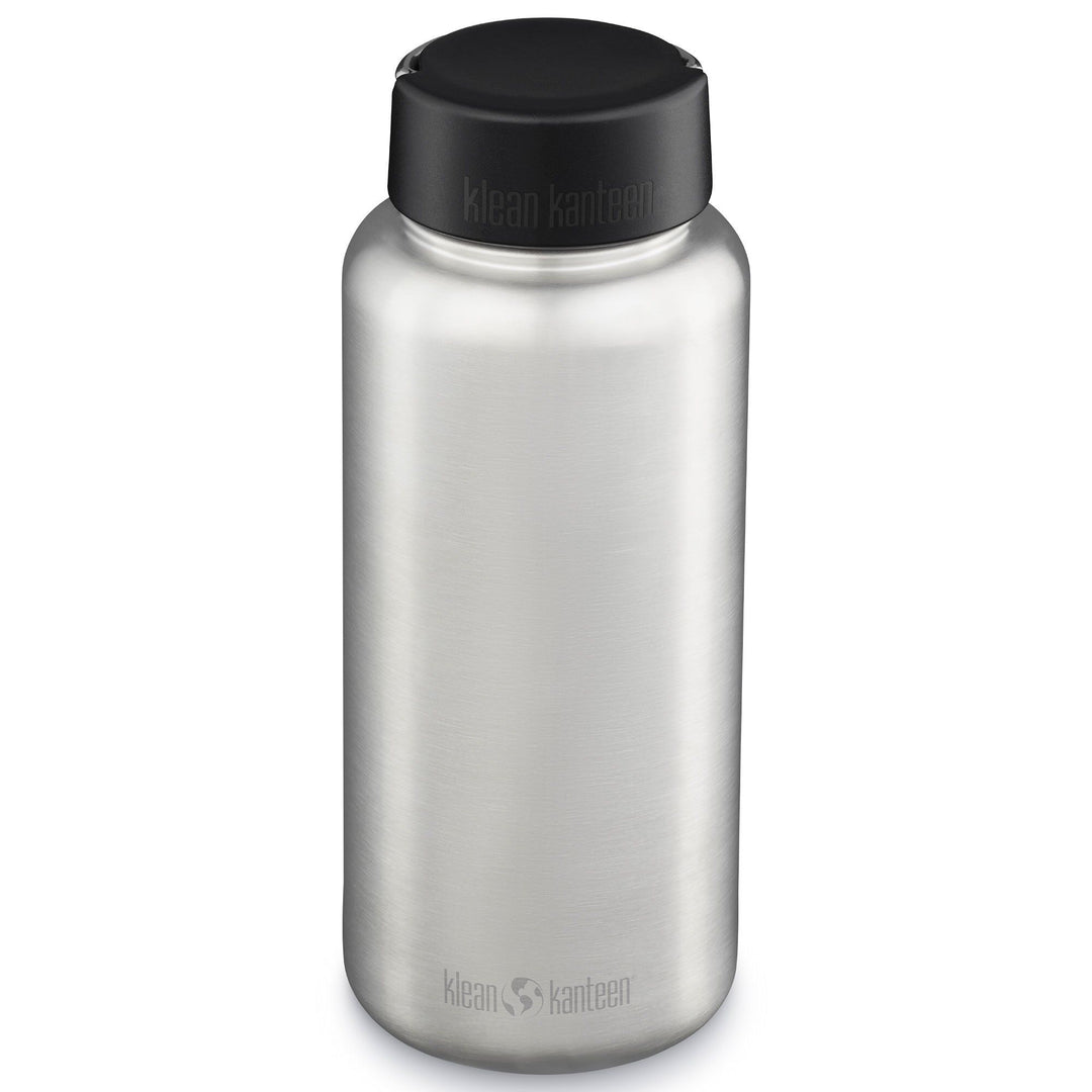 Klean kanteen Klean kanteen Wide flaske 1182 ml, brushed stainless steel ❤ close-up (Flaske)