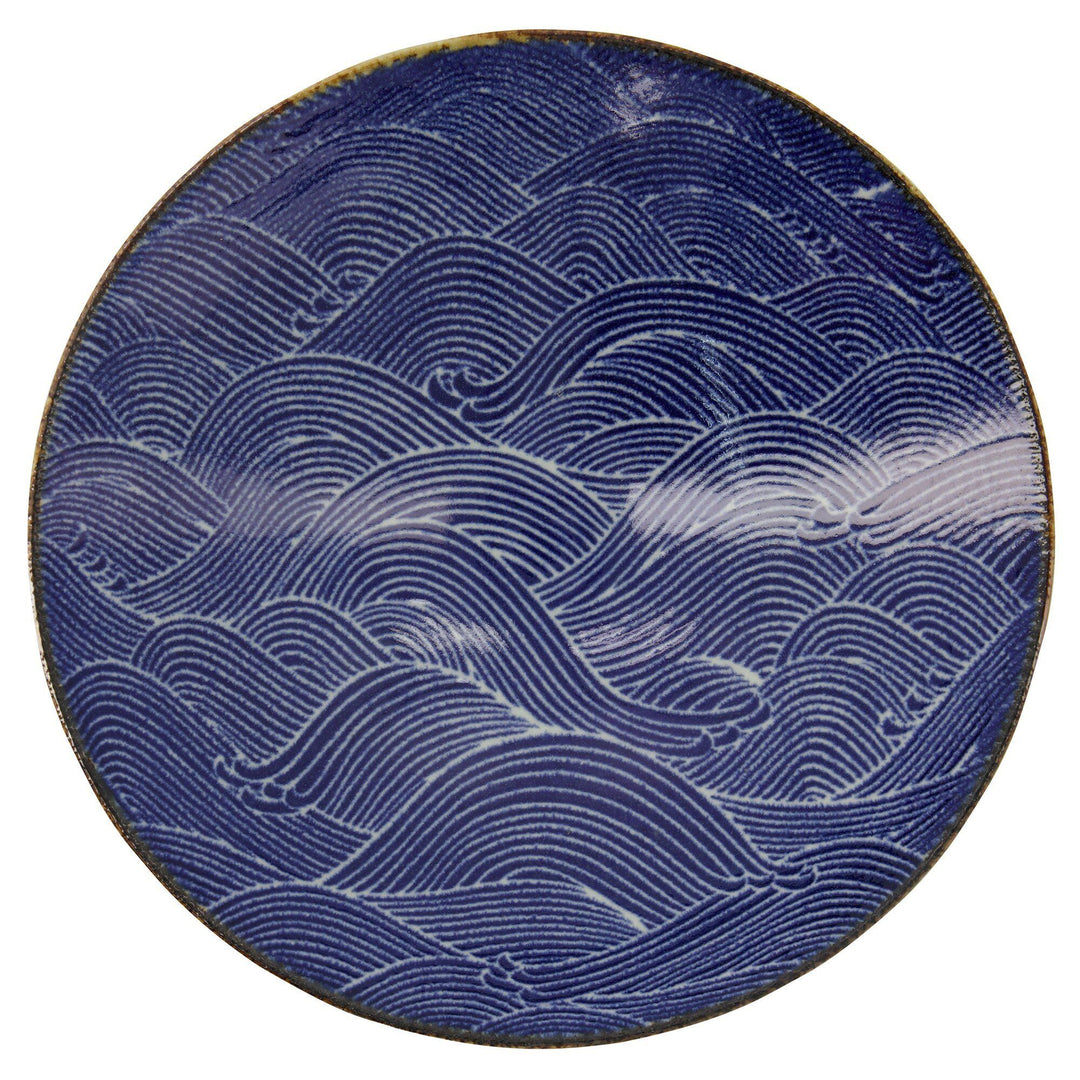 Tokyo design studio Tokyo design studio Seigaiha Blue skål 24,5 cm ❤ produktfoto (Skål)