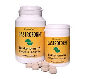 Produktbillede af Gastroform 180 tabl. på tilbud
