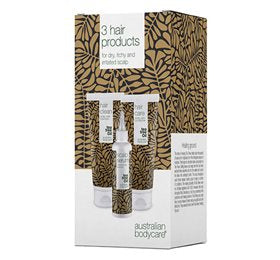 Detaljeret produktbillede af Australian Bodycare Gavesæt 3 Hair Products værdi 319,95 Hair Clean Hair Care Scalp Serum på tilbud