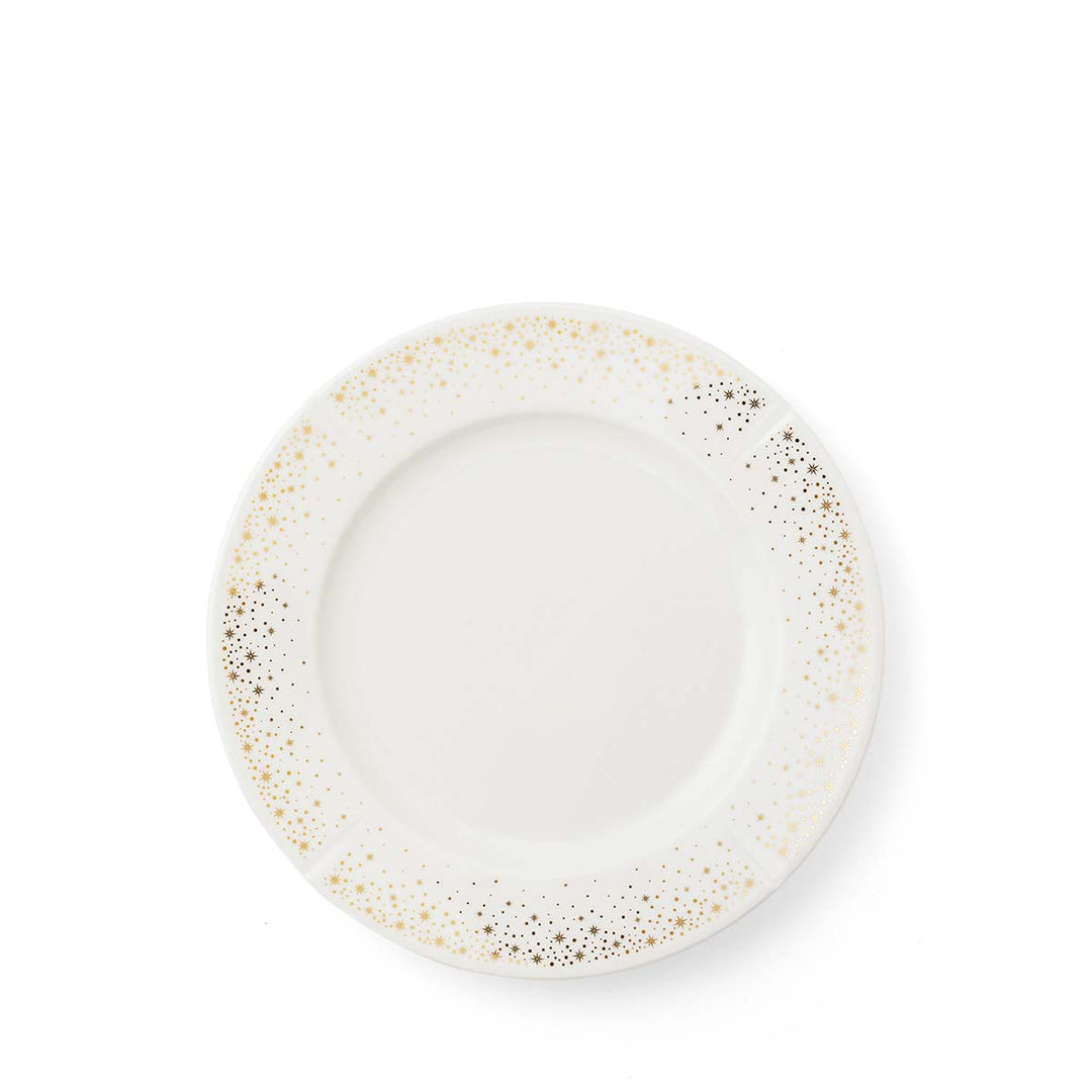 Produktbillede af Rosendahl Grand Cru Moments Tallerken Ø23 cm hvid med stjerner i premium kvalitet