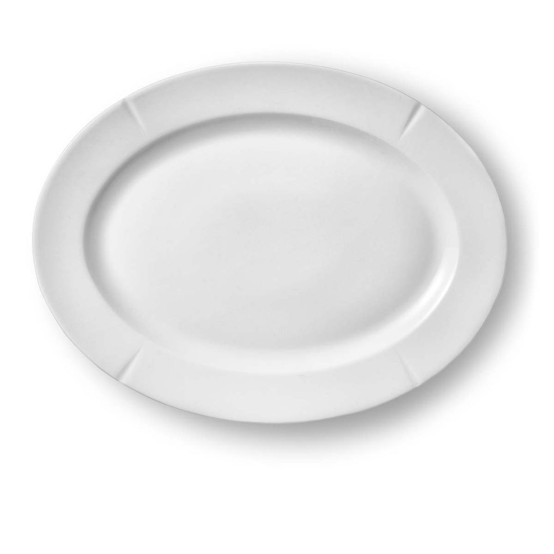 Produktbillede af Rosendahl Grand Cru Oval tallerken 30x23 cm hvid 4 stk i premium kvalitet
