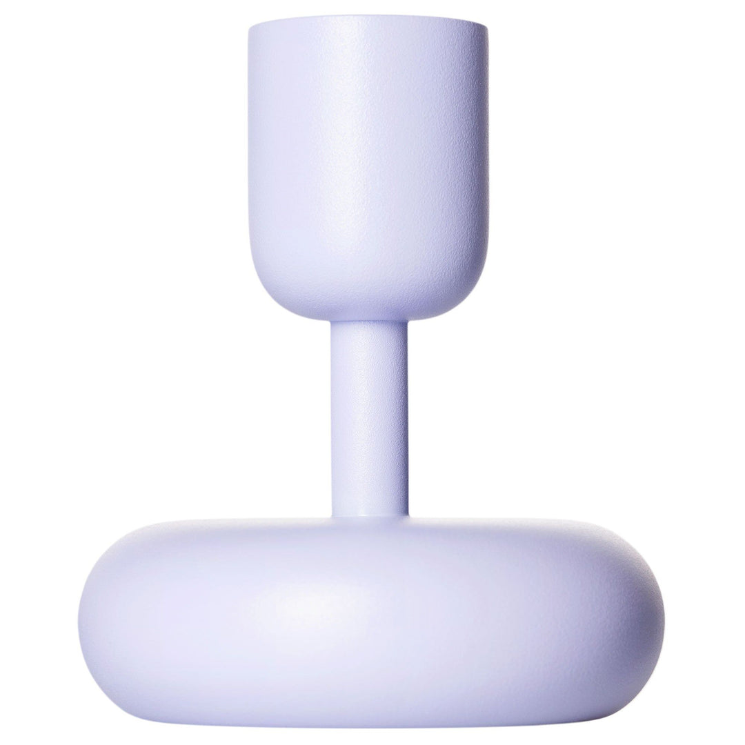 Iittala Iittala Nappula Lysestage 10,7 cm, lilla – frontbillede (Lysestager)