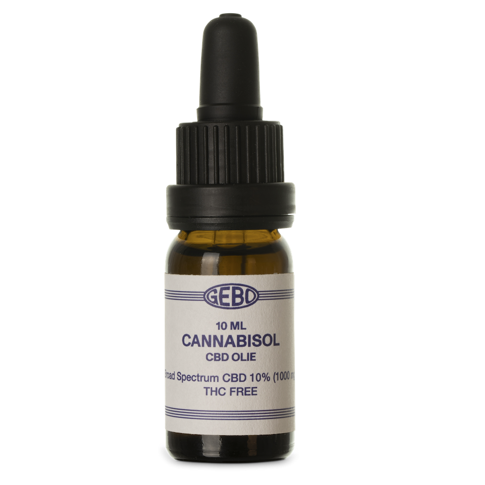 Produktbillede af Gebo CBD olie Full Spectrum 10% 10 ml på tilbud i brug