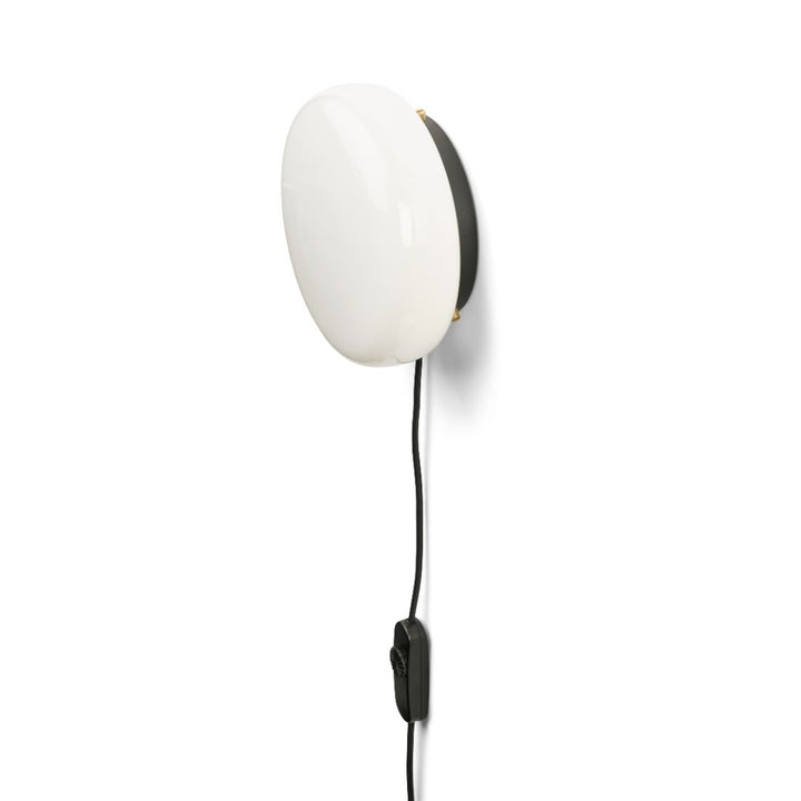 Opa Væglampe Opal/sort Gejst