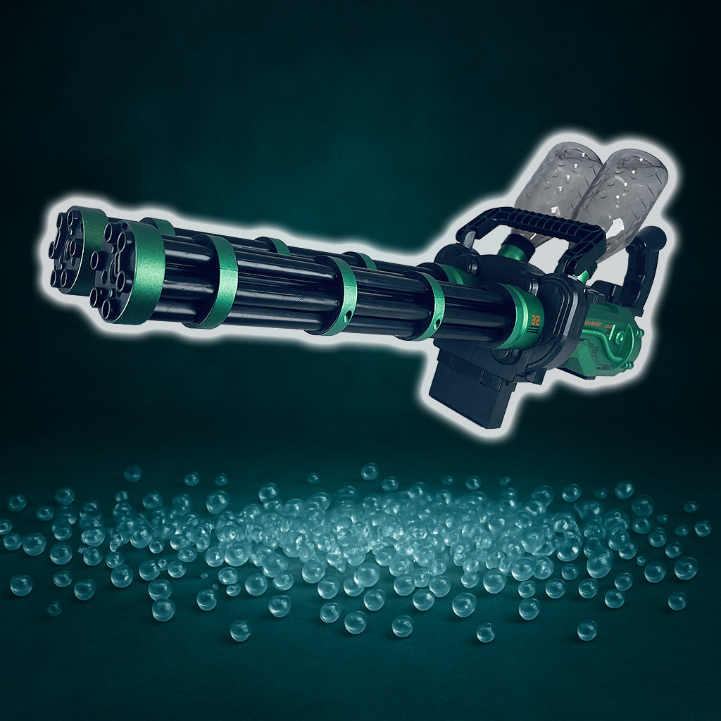 Produktbillede af Dobbeltløbet Gel Blaster Actionfyldt legetøjsgevær på tilbud