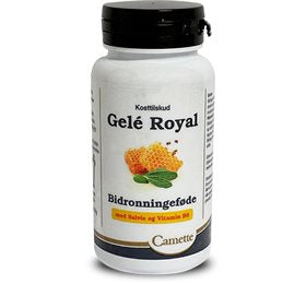 Detaljeret produktbillede af Camette Gelé Royal m. Salvie + Vitamin B6 120 kapsler på tilbud