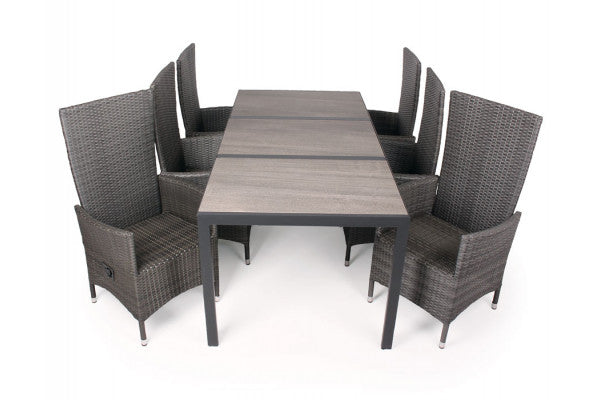 Paris Keramik Havemøbelsæt - 90x195 cm - Grå/grå ❤ Stort online udvalg i Gozomo.dk ❤ Billig fragt og hurtig levering 2 - 5 hverdage ❤ Varenummer: HML-DK2221 / Ean: '5709386485412 på lager - Udsalg på HAVEMØBELSÆT > Vedligeholdelsesfrie havemøbelsæt Spar op til 63% - Over 785 kendte brands på udsalg