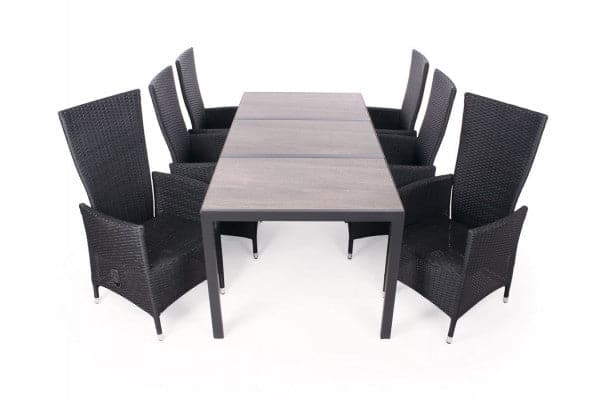 Paris Keramik Havemøbelsæt - 90x195 cm - Sort/grå ❤ Stort online udvalg i Gozomo.dk ❤ Billig fragt og hurtig levering 2 - 5 hverdage ❤ Varenummer: HML-DK2222 / Ean: '5709386485412 på lager - Udsalg på HAVEMØBELSÆT > Vedligeholdelsesfrie havemøbelsæt Spar op til 62% - Over 785 kendte brands på udsalg