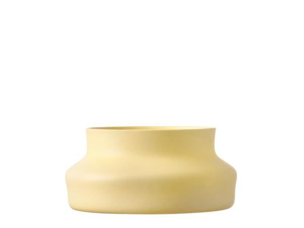 Produktbillede af Gense Vase Dorotea 25 x 12 cm Mellow Yellow Keramik i premium kvalitet