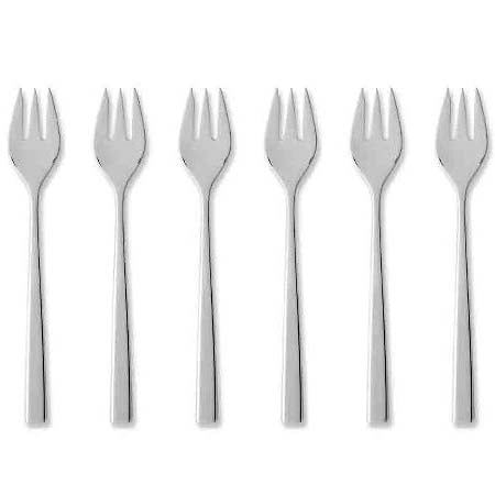 Produktbillede af Gense Fuga Kagegaffel 15,5 cm 6 stk. Mat/Blank stål i premium kvalitet