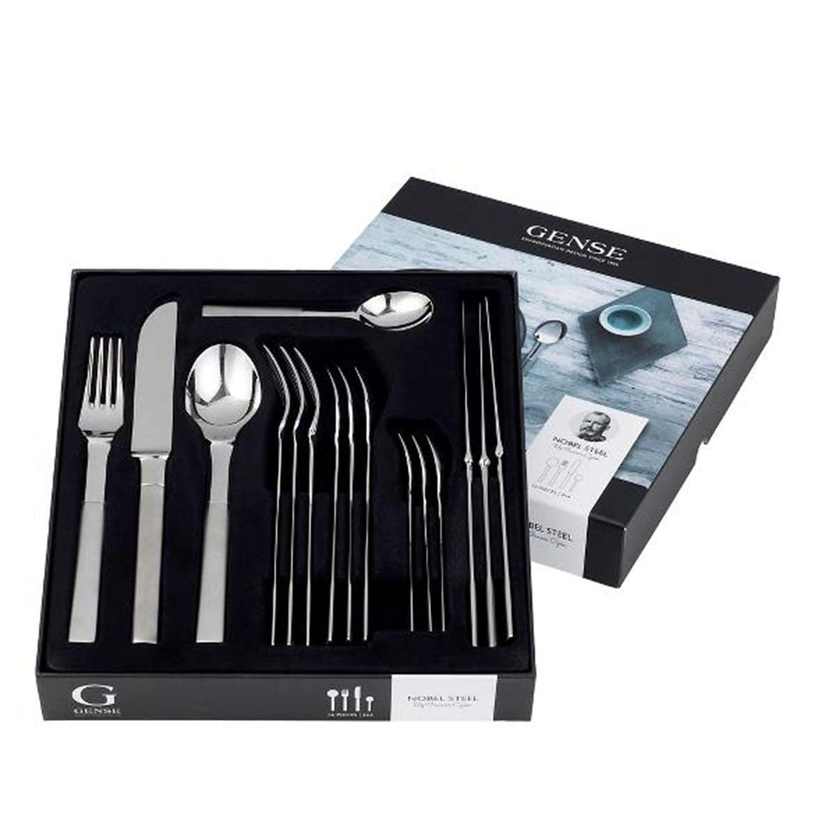 Produktbillede af Gense Nobel Bestiksæt 16 dele Mat/Blank stål i premium kvalitet