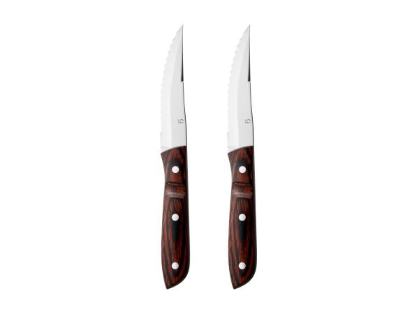 Produktbillede af Gense Old farmer classic Steakkniv xl 23,5 cm 2 stk. Træ/Stål i premium kvalitet
