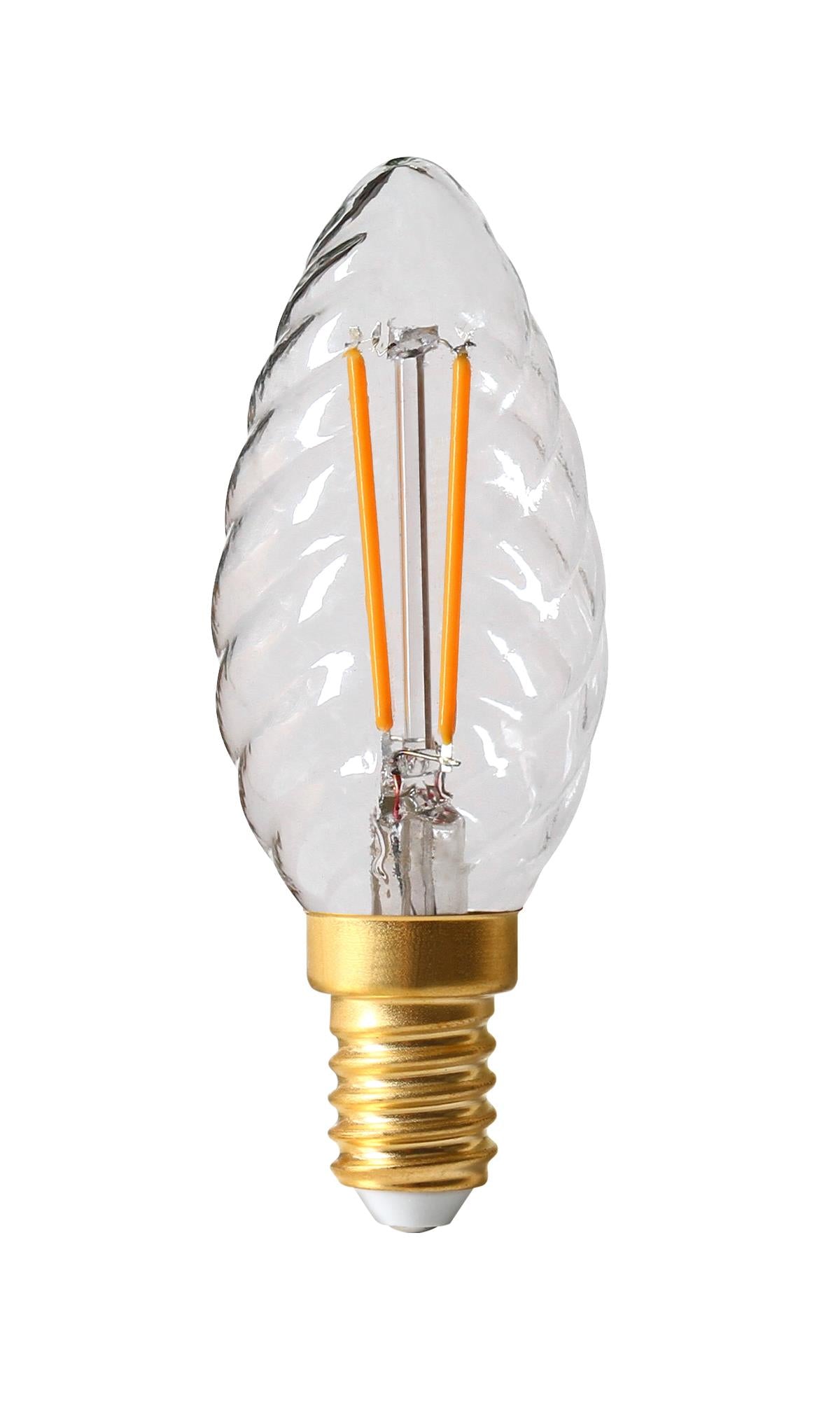 Produktbillede af E14 1W LED Krystalkerte- Så længe lager haves i premium kvalitet