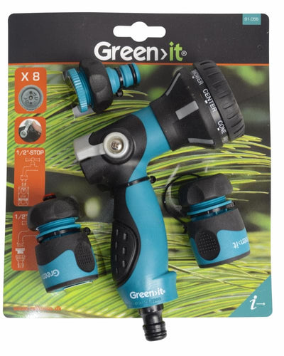 Green>it - Brusepistolsæt - 4 dele ❤ Stort online udvalg i Green>it ❤ Billig fragt og hurtig levering 2 - 5 hverdage ❤ Varenummer: BGH-35775442321559 / Ean: '5708614910566 på lager - Udsalg på have Spar op til 53% - Over 324 kendte brands på udsalg