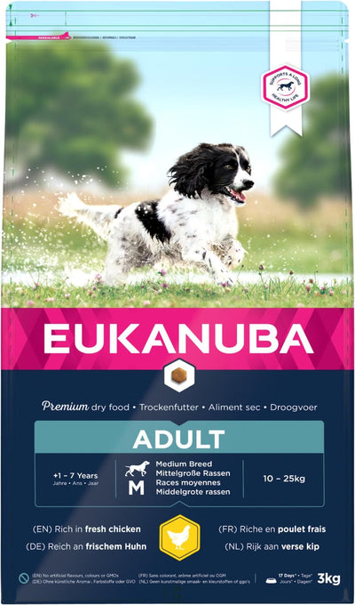 Euk Adult Medium Breed 3-12kg - 12 kg ❤ Kæmpe udvalg i Eukanuba ❤ Billig fragt og hurtig levering 2 - 5 hverdage - Varenummer: BGH-47896804655434 / Ean: '8710255119793 på lager - Udsalg på Best selling products Spar op til 52% - Over 1312 kendte brands på udsalg