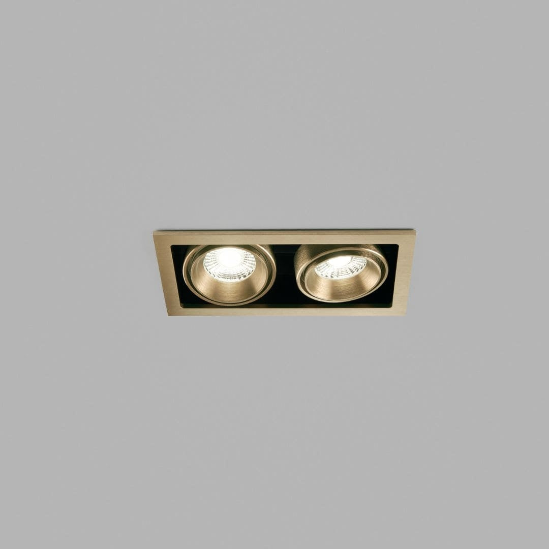 Ghost 2 2 x 6W LED Messing LIGHT-POINT